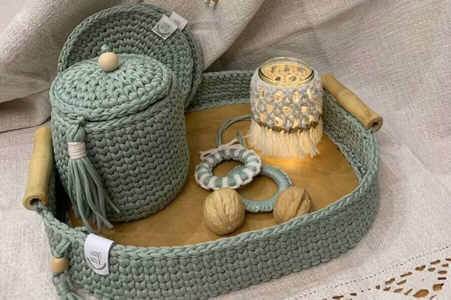 добродел вязаные шкатулки